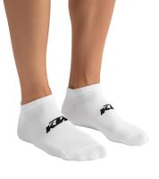 3 paires de chaussettes de sport KTM, chaussettes baskets avec logo, chaussettes en coton, certifiées Oeko-Tex 100, KTM/1/SLCX3/BL, blanches 3 paires de chaussettes de sport KTM, chaussettes baskets avec logo, chaussettes en coton, certifiées Oeko-Tex 100, KTM/1/SLCX3/BL, blanches