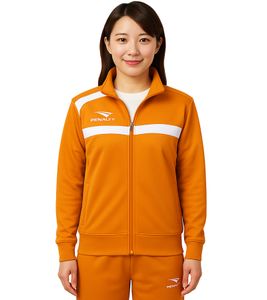 PENALTY Racer Wo Women's Training Jacket with Zip Front Pockets Sports Jacket Fitness Jacket 354620-3100 Orange PENALTY Racer Wo Women's Training Jacket with Zip Front Pockets Sports Jacket Fitness Jacket 354620-3100 Orange