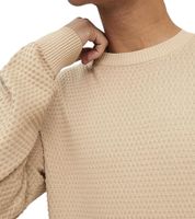 Suéter de punto JACK & JONES JJEATLAS para hombre con diseño estructurado, jersey de algodón, cuello redondo, 12212816, beige o azul oscuro Suéter de punto JACK & JONES JJEATLAS para hombre con diseño estructurado, jersey de algodón, cuello redondo, 12212816, beige o azul oscuro