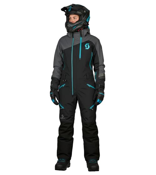 SCOTT DS-I Dryo Monosuit Damen Winter-/Schneemobil-Einteiler mit DRYOsphere 2L-Membran Motorfahrten im Schnee Winter-Offroad-Einsatz 292393 7424 Schwarz/Blau SCOTT DS-I Dryo Monosuit Damen Winter-/Schneemobil-Einteiler mit DRYOsphere 2L-Membran Motorfahrten im Schnee Winter-Offroad-Einsatz 292393 7424 Schwarz/Blau