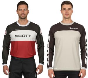 SCOTT Jersey X-Plore Swap Men's Motocross Jersey, Long-Sleeve Bike Shirt with Stretch Ripstop Fabric, 292378, Gray/Black or Black/Red/White SCOTT Jersey X-Plore Swap Men's Motocross Jersey, Long-Sleeve Bike Shirt with Stretch Ripstop Fabric, 292378, Gray/Black or Black/Red/White