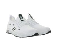 BEYOND THE RAINBOW Casual Sneakers with NASA Lettering, Everyday Shoes, Black or White BEYOND THE RAINBOW Casual Sneakers with NASA Lettering, Everyday Shoes, Black or White
