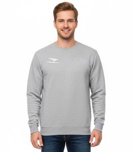 PENALTY Era Roundneck Herren Trainings-Sweater mit Logo-Print Sport-Pullover 354502-8000 Grau PENALTY Era Roundneck Herren Trainings-Sweater mit Logo-Print Sport-Pullover 354502-8000 Grau