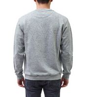PENALTY Era Roundneck Co Men's Cotton Sweater with Logo Embroidery, Everyday Sweater, 354510-8000, Heather Gray