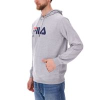 2-Pack Value Pack: FILA Barumini Hoodie Men's Hooded Pullover Sweater Cotton Sweatshirt FAU0068 Black or Gray 2-Pack Value Pack: FILA Barumini Hoodie Men's Hooded Pullover Sweater Cotton Sweatshirt FAU0068 Black or Gray