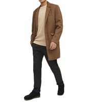 Pack de 3 Jerseys de Punto JACK & JONES JJEATLAS para Hombre con Diseño Estructurado, Cuello Redondo de Algodón, 12212816 Beige o Azul Oscuro