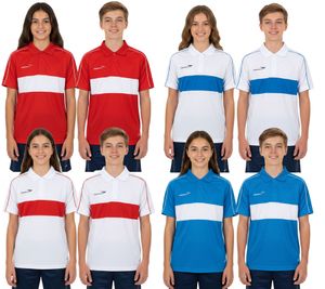 PENALTY Polo Matis Jr Kinder Polo-Hemd aus schnelltrocknendem DRY ON-Material Sport-Shirt 310703 Weiß, Rot oder Blau PENALTY Polo Matis Jr Kinder Polo-Hemd aus schnelltrocknendem DRY ON-Material Sport-Shirt 310703 Weiß, Rot oder Blau