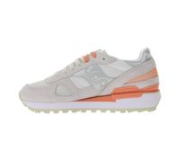 Zapatillas Saucony Shadow Original para mujer, estilo retro, con mediasuela de EVA, de piel auténtica, S1108, color coral/naranja o rosa/amarillo