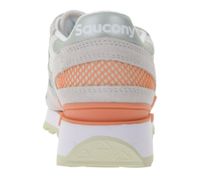 Zapatillas Saucony Shadow Original para mujer, estilo retro, con mediasuela de EVA, de piel auténtica, S1108, color coral/naranja o rosa/amarillo