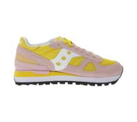 Zapatillas Saucony Shadow Original para mujer, estilo retro, con mediasuela de EVA, de piel auténtica, S1108, color coral/naranja o rosa/amarillo