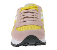 Zapatillas Saucony Shadow Original para mujer, estilo retro, con mediasuela de EVA, de piel auténtica, S1108, color coral/naranja o rosa/amarillo