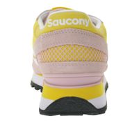 Zapatillas Saucony Shadow Original para mujer, estilo retro, con mediasuela de EVA, de piel auténtica, S1108, color coral/naranja o rosa/amarillo