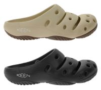 Zueco KEEN Yogui para mujer con plantilla texturizada y tratamiento ecológico antiolor, negro o beige