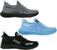 Baskets décontractées BEYOND THE RAINBOW avec logo NASA - Chaussures de tous les jours, coloris noir, bleu ou gris