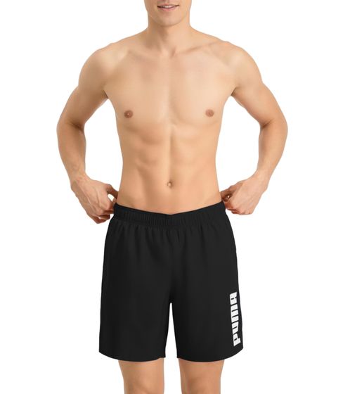 Bañador corto Puma para hombre, estilo veraniego, con bolsillos, elegante, modelo 907002016 200, color negro Bañador corto Puma para hombre, estilo veraniego, con bolsillos, elegante, modelo 907002016 200, color negro