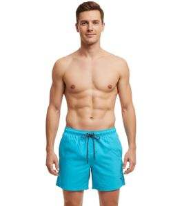 Bañador corto Puma para hombre con bolsillos, elegante traje de baño de verano 100002606 009 Azul Aguamarina