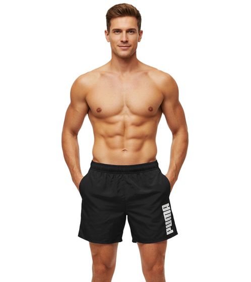 Bañador corto Puma para hombre con bolsillos, bañador de verano, traje de baño elegante 100004862 200 Negro Bañador corto Puma para hombre con bolsillos, bañador de verano, traje de baño elegante 100004862 200 Negro