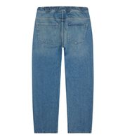 Pantalones vaqueros estilo jogger para hombre, corte holgado con cordón ajustable BR-12000 en azul oscuro o azul claro