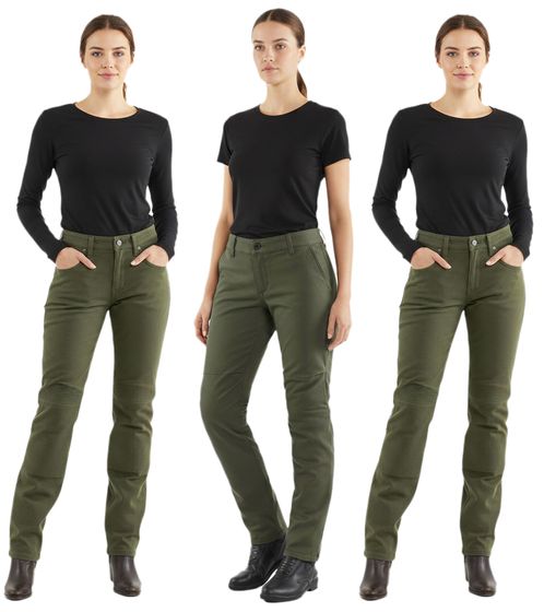 Pantaloni da moto da donna DAINESE Lady Tex con protezioni Pro-Shape 2.0 Jeans da moto Pantaloni chino da moto Motorsport 202755 Verde oliva in stile Casual Slim, Casual Regular o Chino Pantaloni da moto da donna DAINESE Lady Tex con protezioni Pro-Shape 2.0 Jeans da moto Pantaloni chino da moto Motorsport 202755 Verde oliva in stile Casual Slim, Casual Regular o Chino
