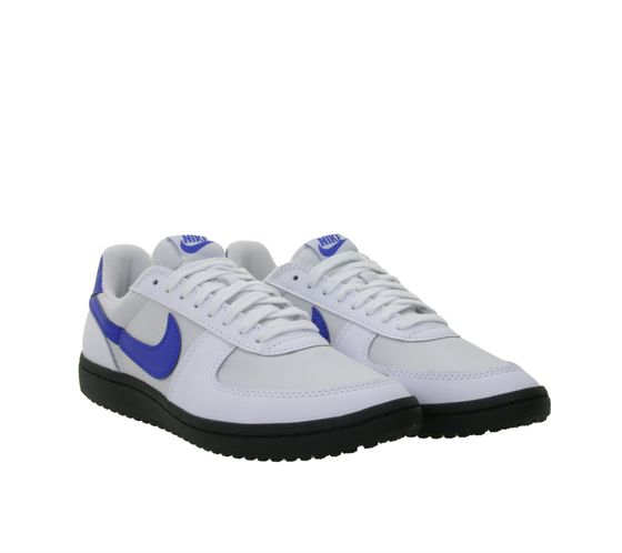 NIKE Field General '82 Men's Low-Top Sneakers Women's Retro Sneakers with Genuine Leather FQ8762 106 White/Gray/Blue