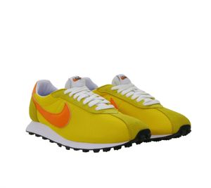 Zapatillas bajas NIKE LD-1000 para hombre, zapatillas retro para mujer con forro de piel auténtica, FQ9079 700 Amarillo/Naranja