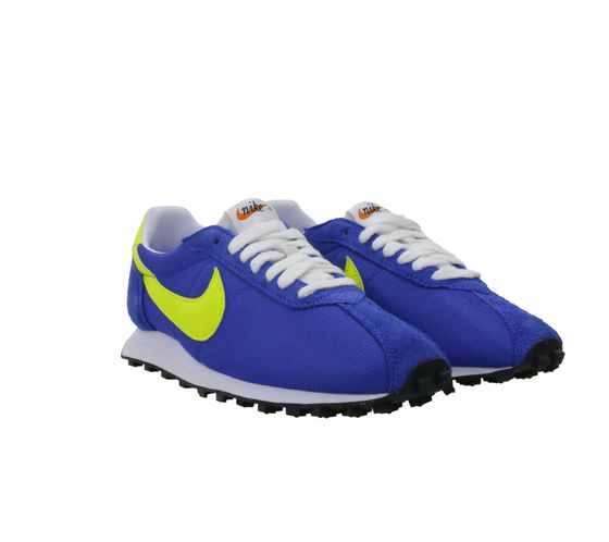 Zapatillas bajas NIKE LD-1000 para mujer, estilo retro, con forro de piel auténtica FQ9079 400 Azul/Amarillo