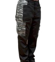 Pantalones de trabajo Uncle Sam para hombre, paquete de 2, con prácticos bolsillos en las piernas, ropa de trabajo, ropa de protección 20421 1062 Negro