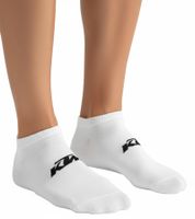 45 Paar KTM Sportsocken Sneaker-Socken mit Logo Baumwoll-Strümpfe Oeko-Tex 100 Zertifiziert KTM/1/SLCX3/BL Weiß