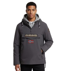 Giacca invernale NAPAPIJRI Rainforest Pocket 2 idrorepellente, NP0A4GMDH981, grigio scuro