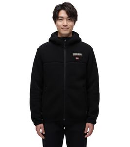 Chaqueta polar para hombre NAPAPIJRI T-Tynik FZH, sudadera sostenible con bolsillos laterales, chaqueta polar NP0A4IA80411 Negra