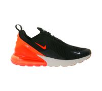 NIKE Air Max 270 Men's Sneakers, Mesh Sneakers with Air Cushioning, Retro Sneakers AH8050-030 Black/White/Orange