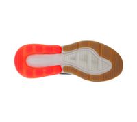 NIKE Air Max 270 Men's Sneakers, Mesh Sneakers with Air Cushioning, Retro Sneakers AH8050-030 Black/White/Orange