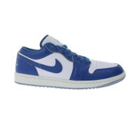 NIKE Air Jordan 1 Low Men's Sneakers with Cushioned Midsole, Genuine Leather Shoes FN5214-141 Blue/White