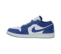 NIKE Air Jordan 1 Low Men's Sneakers with Cushioned Midsole, Genuine Leather Shoes FN5214-141 Blue/White