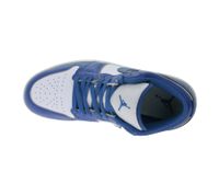 NIKE Air Jordan 1 Low Men's Sneakers with Cushioned Midsole, Genuine Leather Shoes FN5214-141 Blue/White