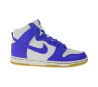 NIKE Dunk High Men's Sneakers, Genuine Leather Shoes in Retro Design FV6612-001 Blue/White