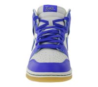 NIKE Dunk High Men's Sneakers, Genuine Leather Shoes in Retro Design FV6612-001 Blue/White