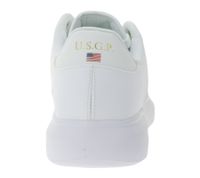 Zapatillas deportivas U.S. Grand Polo Paul Ltx para hombre, de piel sintética ecológica, con cordones, GPM518300-1010, blancas