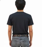 3er Pack Slipknot Gürtel der Metal-Band für Damen oder Herren Einheitsgröße 100cm verstellbarer Freizeit-Gürtel Sparpack BT111166SLP4 Schwarz