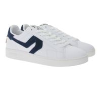 LEVI´S Swift Herren Freizeit-Sneaker aus Echtleder Turnschuhe im Leder-Overlay-Look Schnür-Schuhe 235658-846 Weiß/Navy oder Weiß/Grau