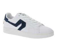 LEVI´S Swift Herren Freizeit-Sneaker aus Echtleder Turnschuhe im Leder-Overlay-Look Schnür-Schuhe 235658-846 Weiß/Navy oder Weiß/Grau
