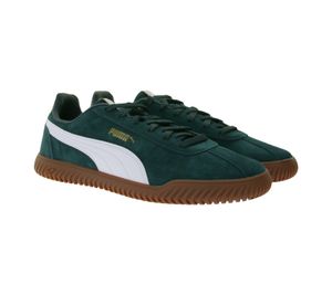 PUMA Club Kayzer Suede Herren Wildleder-Schuhe Sneaker im Fußball-Retro Design mit Softfoam 402606 02 Grün/Weiß