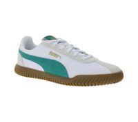 PUMA Club Kayzer Suede Herren Wildleder-Schuhe Sneaker im Fußball-Retro Design mit Softfoam 402606 04 Weiß/Grün