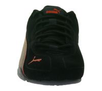 Baskets PUMA Catch Suede pour homme, design sport automobile, semelle Softfoam+ 402681 01 Noir/Rouge