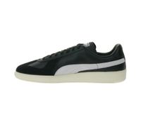 PUMA Army Trainer Men's Genuine Leather Shoes Women's Vintage Sneakers Indoor Shoes 386607 02 Black