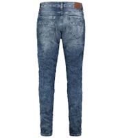 Pantalones vaqueros SUBLEVEL para hombre, corte ajustado, estilo 5 bolsillos, de algodón, color azul (H85028T62088M261)