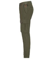 Pantalon cargo homme SUBLEVEL avec poches élastiques et stoppeurs, 100% coton, vert H64060BB62194A
