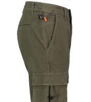 Pantalon cargo homme SUBLEVEL avec poches élastiques et stoppeurs, 100% coton, vert H64060BB62194A
