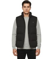 BLEND Tomy Men's Quilted Vest, Warmly Lined Transitional Vest with High Collar 20716813 ME 194007 Black