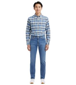 LEVI'S 511 Slim-Fit Men's Jeans, Slim Denim Trousers, Cotton Trousers 04511-5461 "Dark Indigo Worn In" Blue